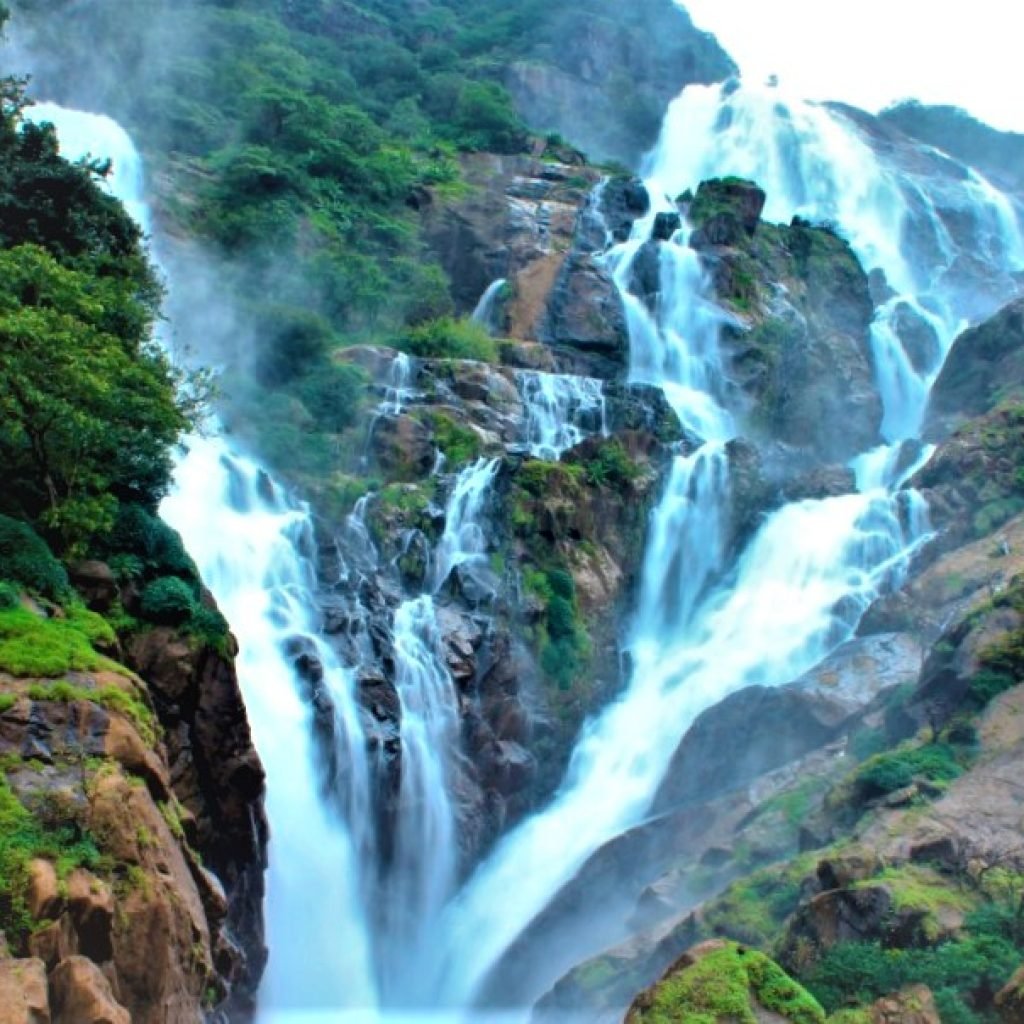 dudhsagar waterfall