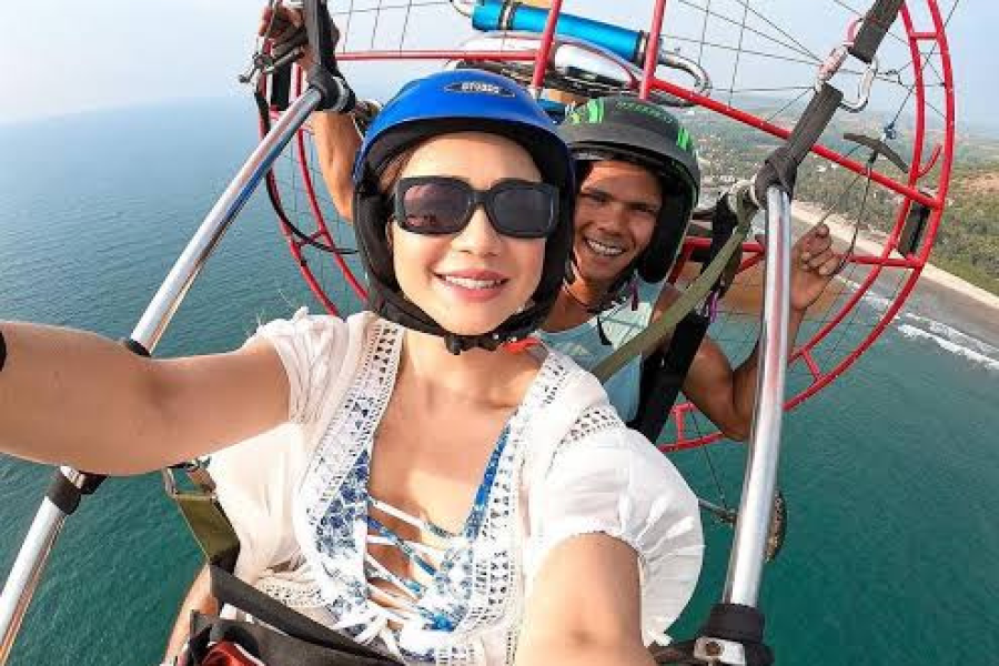 Paramotoring in Goa